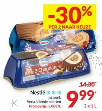 Intermarché Nestlé ijsstronk aanbieding