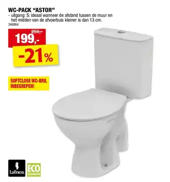 Hubo WC-PACK “ASTOR” aanbieding