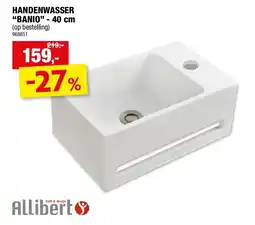 Hubo HANDENWASSER “BANIO” - 40 cm aanbieding