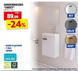 Hubo HANDENWASSER “SWEET” aanbieding