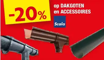 Hubo op DAKGOTEN en ACCESSOIRES aanbieding