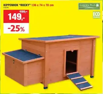 Hubo Kippenhok "rocky" aanbieding