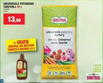 Hubo Universele potgrond turfvrij aanbieding