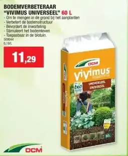 Hubo Bodemverbeteraar "Vivimus Universeel" aanbieding