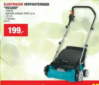 Hubo Elektrische vertikuteerder ''UV3200'' aanbieding