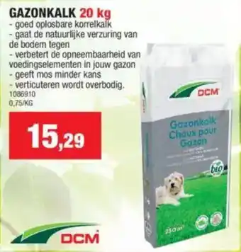 Hubo Gazonkalk aanbieding