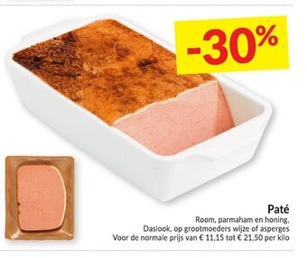 Intermarché Paté aanbieding