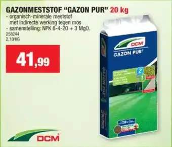 Hubo Gazonmeststof "Gazon Pur" aanbieding