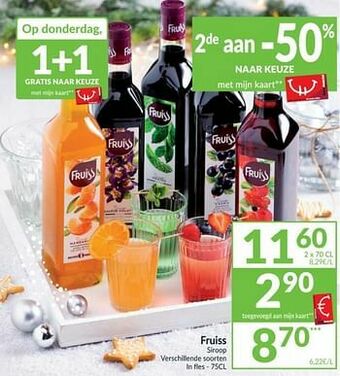 Intermarché Fruiss siroop aanbieding