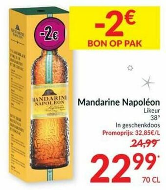 Intermarché Mandarine napoléon likeur aanbieding