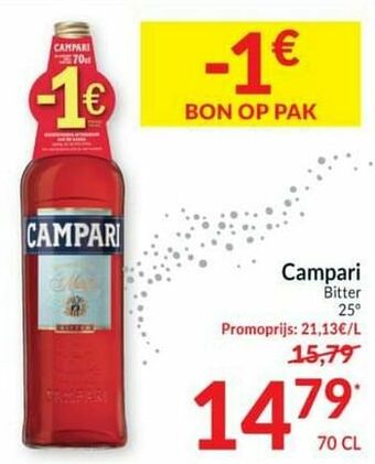 Intermarché Campari bitter aanbieding