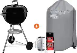 Coolblue Weber Barbecuepakket Bar-B-Kettle 47 cm aanbieding