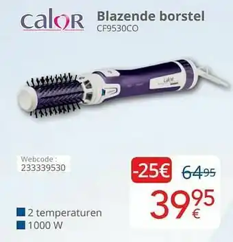 Eldi Calor blazende borstel cf9530co aanbieding