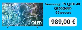 Krëfel Samsung TV QLED 4K QE65Q68D aanbieding