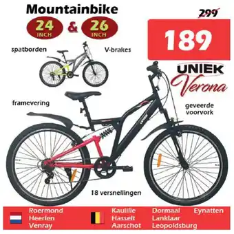 iTEK Uniek Verona Mountainbike aanbieding