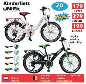 iTEK Uniek Kinderfiets aanbieding