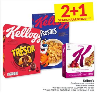Intermarché Kellogg's aanbieding