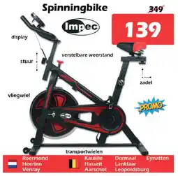 iTEK Spinningbike aanbieding