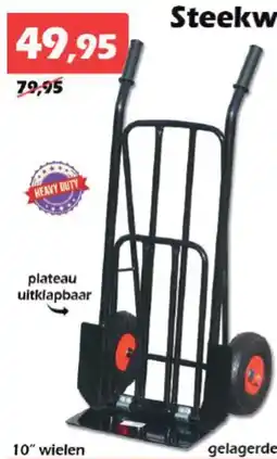 iTEK Steekwagen aanbieding