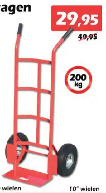 iTEK Steekwagen aanbieding