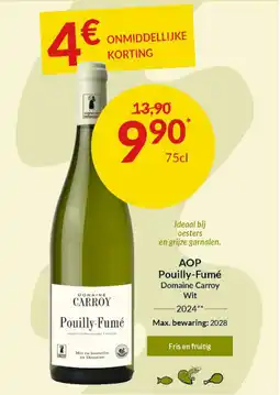 Intermarché AOP Pouilly Fumé aanbieding