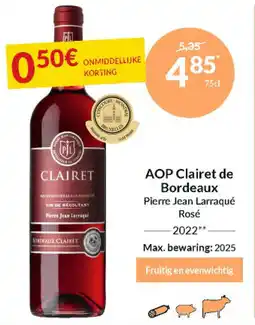 Intermarché AOP Clairet de Bordeaux aanbieding