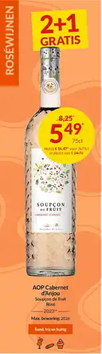 Intermarché AOP Cabernet d'Anjou aanbieding