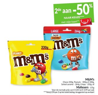 Intermarché M&M's aanbieding