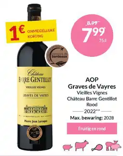 Intermarché AOP Graves de Vayres aanbieding