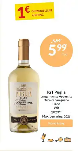 Intermarché IGT Puglia aanbieding