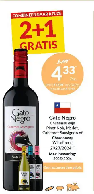 Intermarché Gato Negro aanbieding