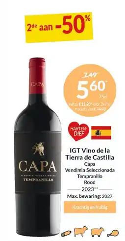 Intermarché IGT Vino de la Tierra de Castilla aanbieding