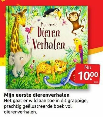Boekenvoordeel Mijn eerste dierenverhalen aanbieding