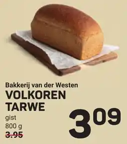 Ekoplaza Bakkerij van der Westen Volkoren Tarwe aanbieding