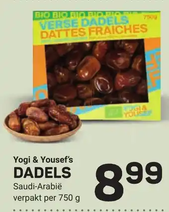 Ekoplaza Yogi & Yousef's Dadels aanbieding