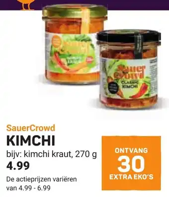 Ekoplaza SauerCrowd Kimchi aanbieding