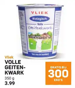 Ekoplaza Vliek Volle Geitenkwark aanbieding