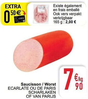 Cora Saucisson - worst aanbieding