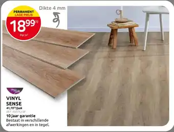 BricoPlanit Vinyl Sense aanbieding