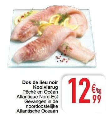 Cora Dos de lieu noir koolvisrug aanbieding