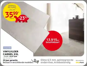 BricoPlanit Vinylvloer Carmel XXL aanbieding