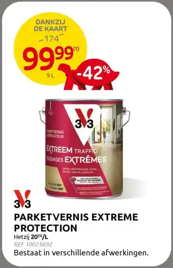 BricoPlanit Parketvernis extreme protection aanbieding