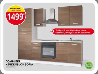 BricoPlanit Compleet keukenblok sofia aanbieding