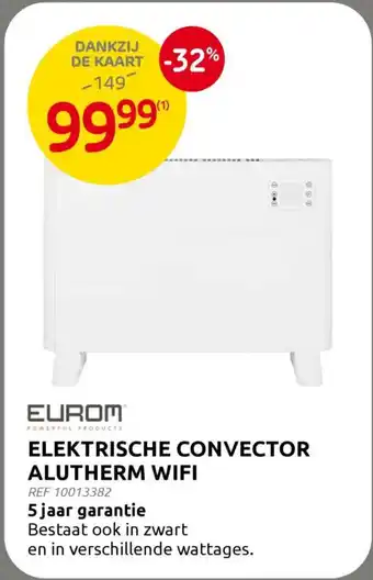 BricoPlanit Elektrische convector alutherm wifi aanbieding