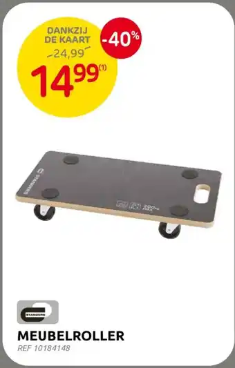 BricoPlanit Meubelroller aanbieding