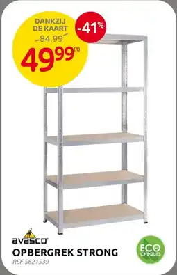 BricoPlanit Opbergrek strong aanbieding