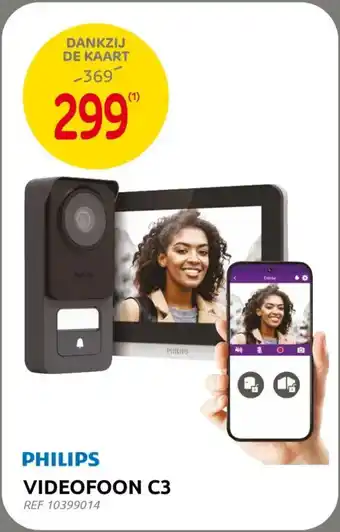 BricoPlanit Videofoon C3 aanbieding