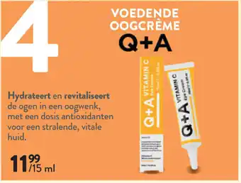 Di Voedende oogcrème aanbieding