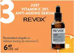 Di Just vitamin c 20% anti-ageing serum aanbieding