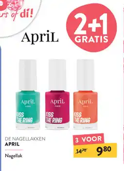 Di April de nagellakken aanbieding